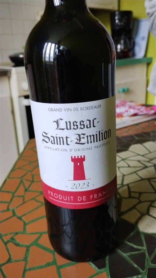 Bordeaux Lussac-Saint-Émilion Aucun 2023