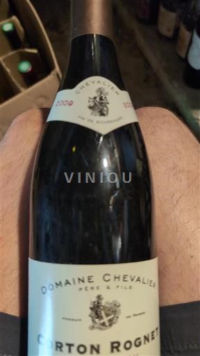 Borgogna Corton Grand Cru Domaine Chevalier Père & Fils Corton Rognet 2009