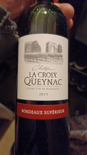 Bordeaux Bordeaux Supérieur Château La Croix de Queynac 2019