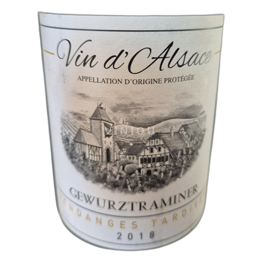 Alsace Gewurztraminer Vendanges Tardives 2018