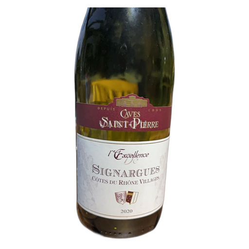 Vallée du Rhône Côtes-du-rhône-villages L'excellence de Sinargues Côté Du Rhône Village 2020