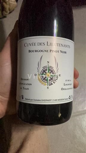 Borgoña Domaine GHEERAERT des Lieutenants 2023