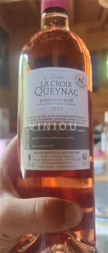 Bordéus Bordéus rosé Château La Croix de Queynac 2023