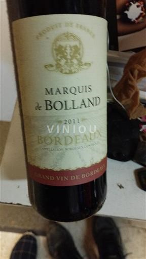 Bordeaux Marquis de Bolland 2011