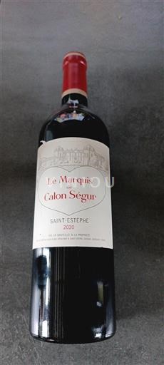Burdeos Saint-Estèphe Calon Ségur Le Marquis de Calon Ségur 2020