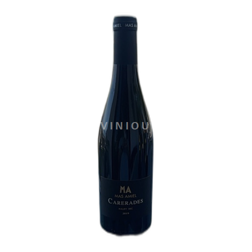 Vin Rouge sec Carerades Mas Amiel 2019 France Roussillon Maury sec AOC