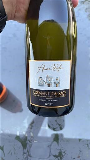 Elzas Crémant d'Alsace Henri Weber Niet-geïntegreerd