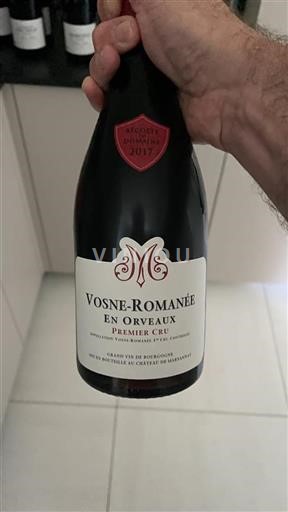 Burgundi Vosne-Romanée Premier Cru Marsannay En Orveaux 2017