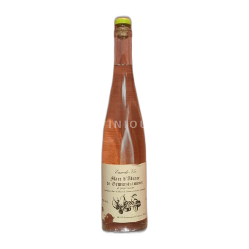 Eaux-de-vie Pomace brandy Marc de Gewurztraminer  Joseph SCHWARTZ 68420 HUSSEREN 6a - 2019 France Alsace