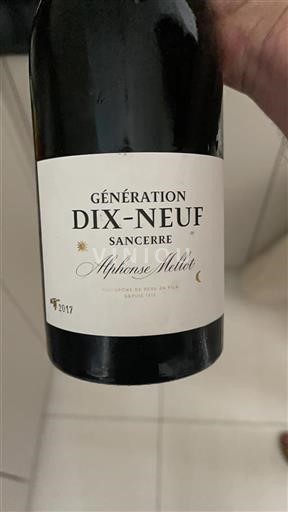 Údolí Loiry Sancerre Alphonse Mellot Génération Dix-Neuf 2017