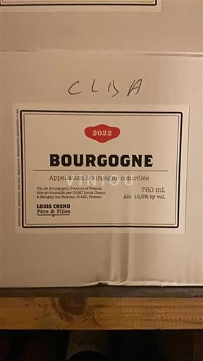 Borgonha Louis Chenu Père & Filles 2022