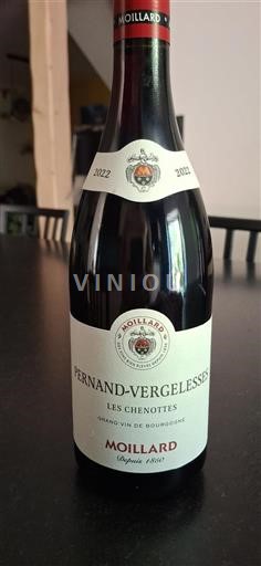 Bourgogne Pernand-Vergelesses Moillard Les Chenottes 2022