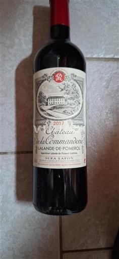 Bordeaux Lalande-de-Pomerol Château La Commanderie 2017