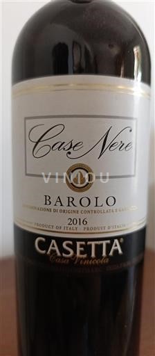 Piamonte Barolo Casetta Case Nere 2016