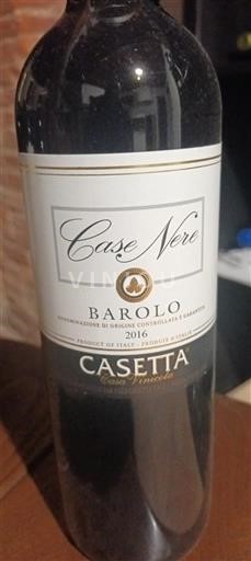 Piëmont Barolo Casetta Case Nere 2016