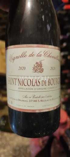 Loirevallei Saint-Nicolas-De-Bourgueil Vignoble de la Chevalerie 2020