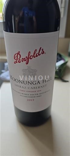 Južna Avstralija Ni doloceno Penfolds Koonunga Hill 2019