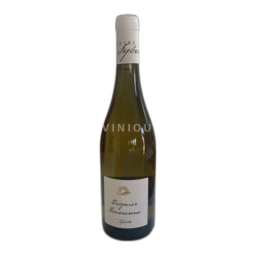 Vin Blanc sec Viognier Roussanne Divine Sybille 2023 France Vallée du Rhône AOC