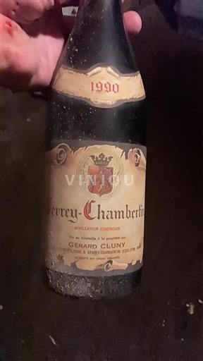 Burgundy Gevrey-Chambertin Gérard Cluny 1990