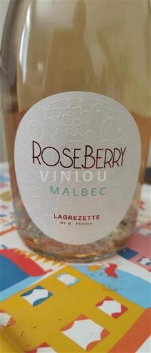 Lounais-Ranska Cahors Lagrezette Roseberry 2022