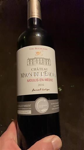 Burdeos Moulis-en-Médoc Cru Bourgeois Myon de L'Enclos 2016