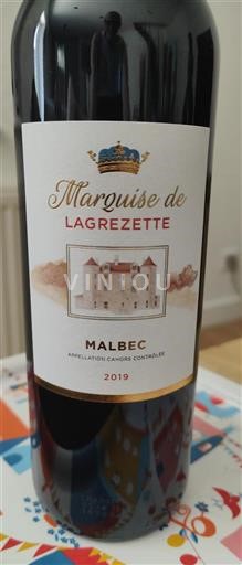Lounais-Ranska Cahors Lagrezette Marquise de 2019