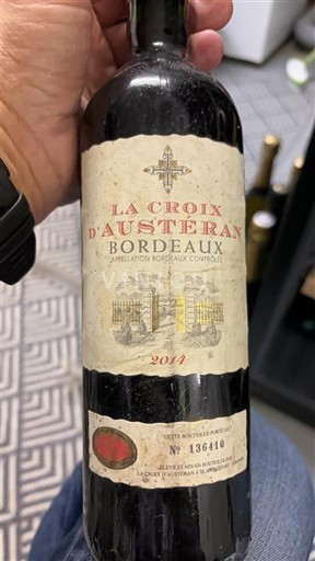 Bordeaux La Croix Austeran 2014