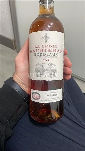 Bordeaux La Croix Austeran 2014