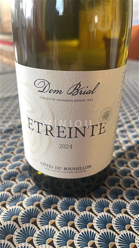 Roussillon Côtes du Roussillon Dom Brial Etreinte 2024