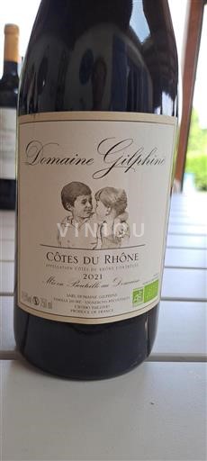Rhône-dalen Côtes-du-Rhône Domaine Gilphine 2021