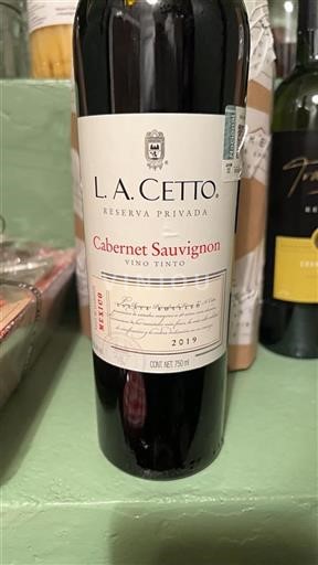 Bassa California Non specificato L. A. Cetto Reserva Privada 2019