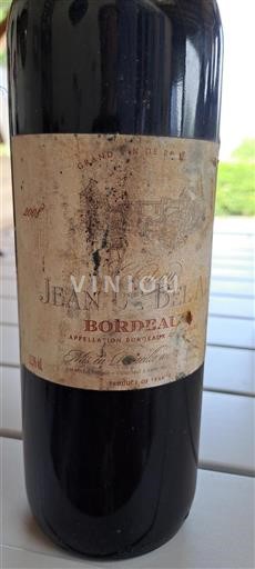 Bordéus Château Jean Bel Air 2008