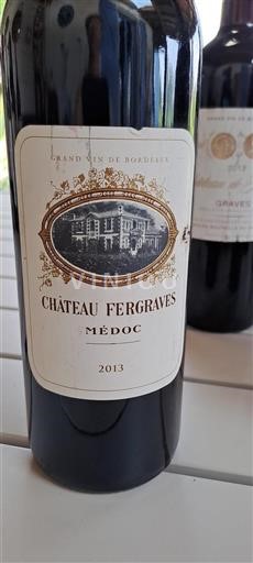 Bordeaux Médoc Château Fergraves 2013