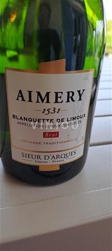 Languedoc Limoux Sieur Arques Aimery 1531 Sin añada
