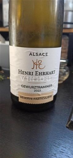 Alsace Grand Cru Henri Ehrhart Réserve Particulière 2023