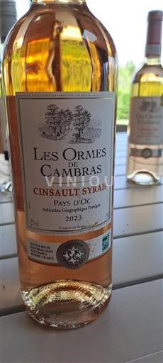 Languedoc-Roussillon Pays d'Oc Les Ormes de Cambras 2023