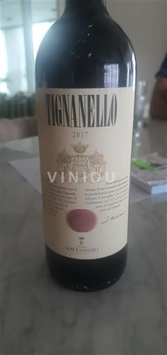 Tuscany Not Specified Antinori Tignanello 2017