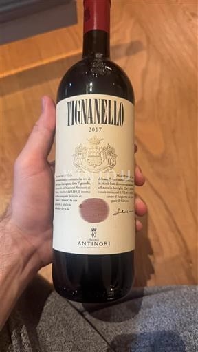 Tuscan Wines Unspecified Antinori Tignanello 2017