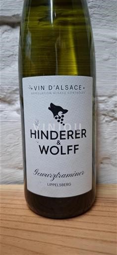 Alsace Grand Cru Hinderer & Wolff Lippelsberg Gewurztraminer 2018