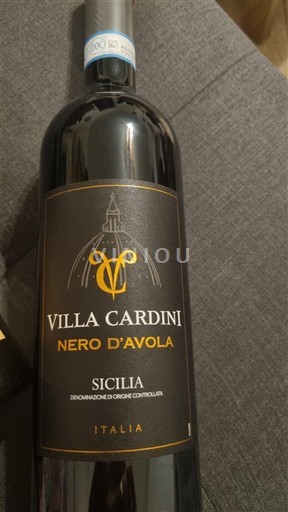 Sicily Villa Cardini Nero d'Avola 2023