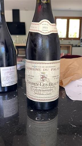 Burgundi Chorey-lès-Beaune Domaine Palais Les Beaumonts 2021