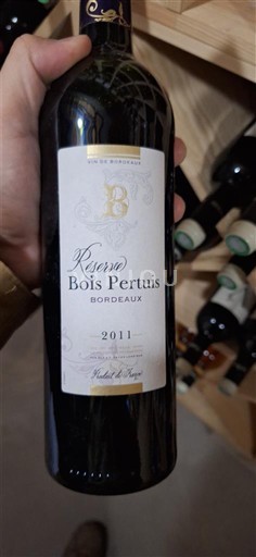 Bordeaux Bois Pertuis Réserve 2011