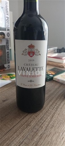 Bordéus Saint-Émilion Château Lavalette 2019