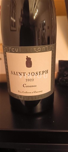 Rhônedalen Saint-Joseph Domaine Yves Cuilleron Cavanos 2022