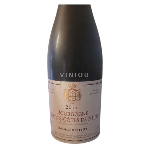 Burgundy Hautes Côtes de Nuits Renée Chicotot 2017