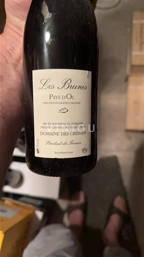 Languedoc och Roussillon Pays d'Oc Domaine Des Creisses Les Brunes 2013