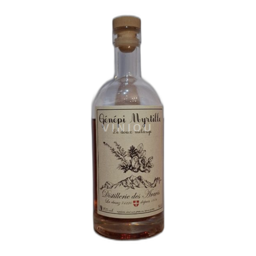Chartreuse Chartreuse Blanche Génépi MYRTILLES Distillerie des ARAVIS 74220 La Clusaz 10a - 2015 France Auvergne-Rhône-Alpes
