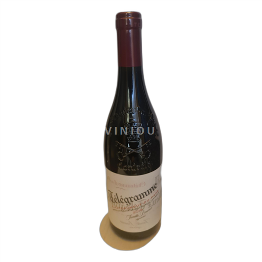Vallée du Rhône Châteauneuf-du-pape Famille Brunier Télégramme 2019