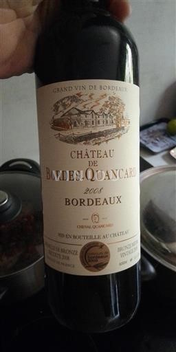 Bordeaux Château Bordes-Quancard 2008