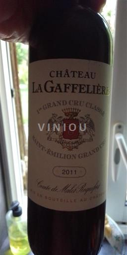 Burdeos Saint-Émilion Gran Cru Grand Cru Château La Gaffelière 2011